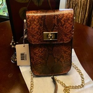 Crossbody vegan chain bag
